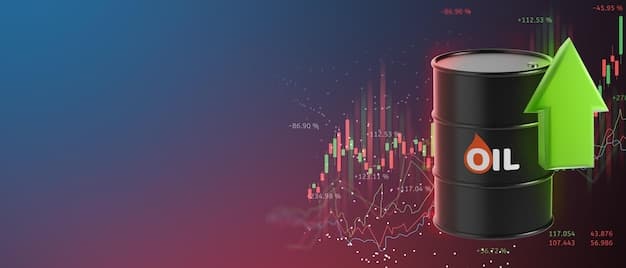 Oil barrels with market growth chart showing polymer price divergence during the 2026 Hormuz crisis